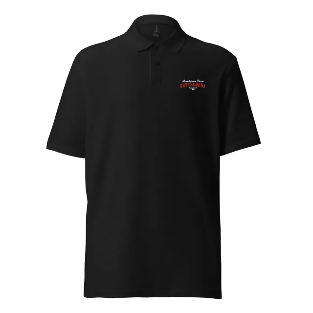 Bornholm Akvavit Pique polo bomuld broderet logo