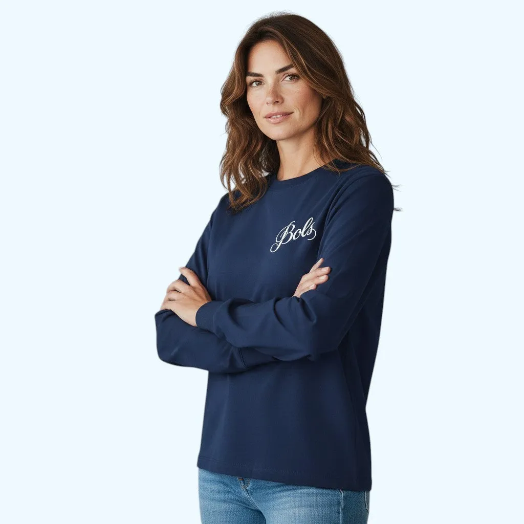 Bols Botanical Sweater trøje løs pasform