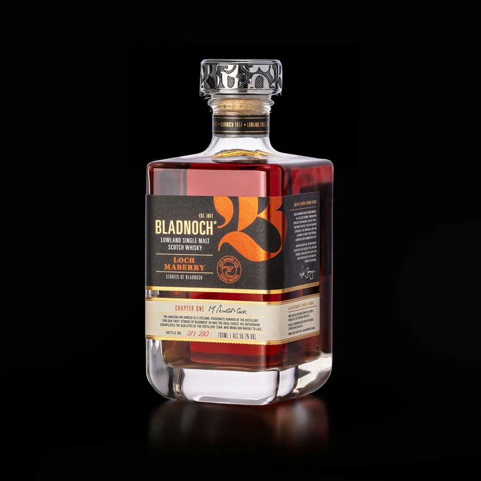 Bladnoch Loch Maberry Chapter One single malt whisky 15 år rødvinsfad