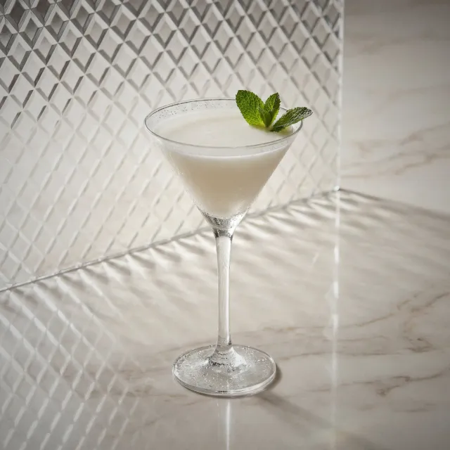 Bols Albino Grasshopper cocktail kakao mynte