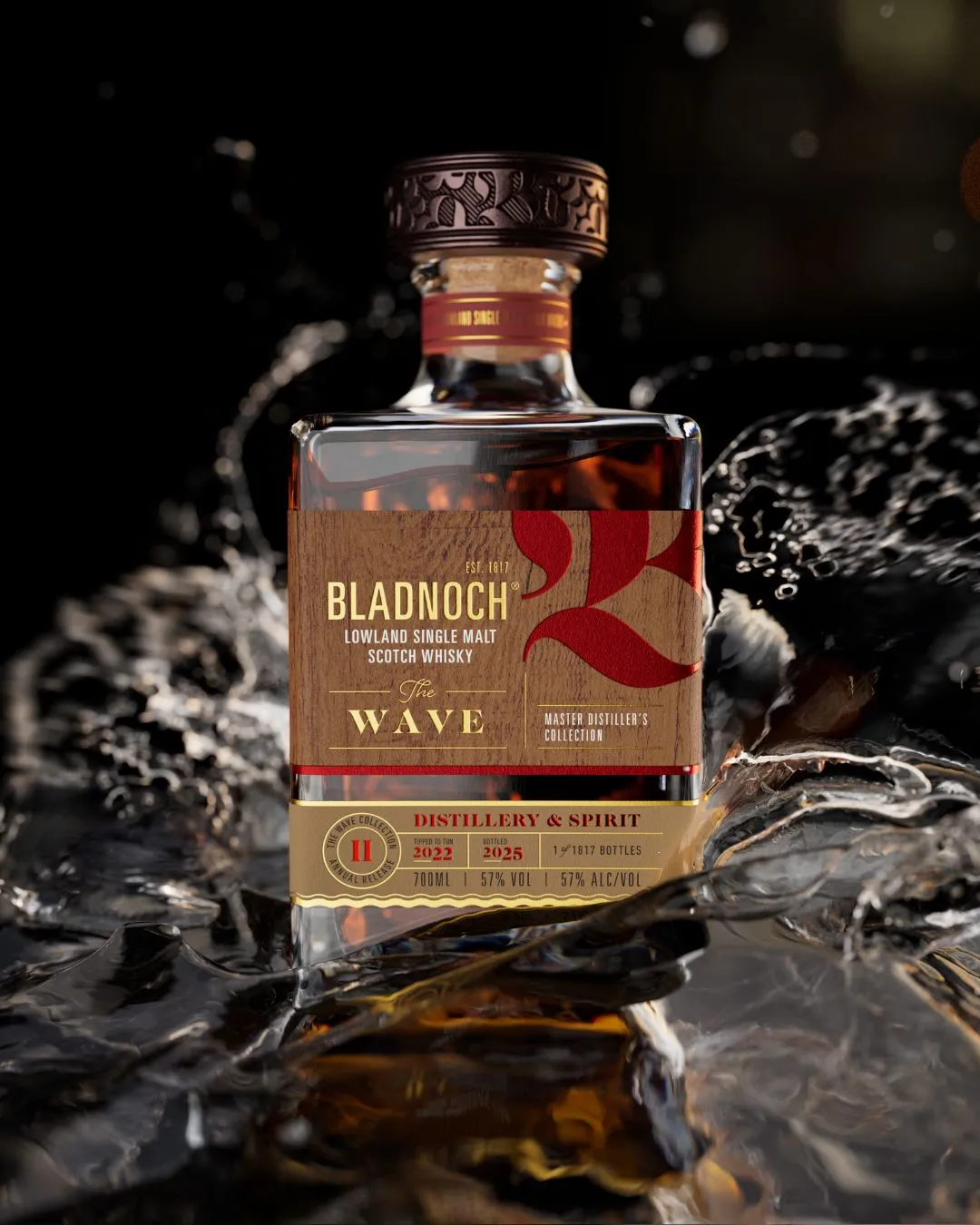Bladnoch The Wave II Distillery & Spirit whisky 5 cl frugtig