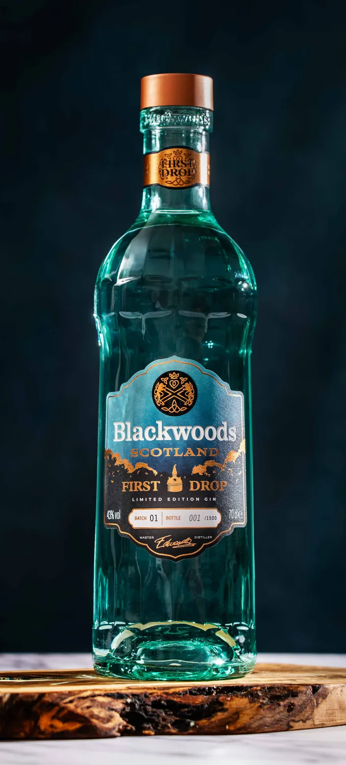 Blackwoods First Drop gin limited edition london dry