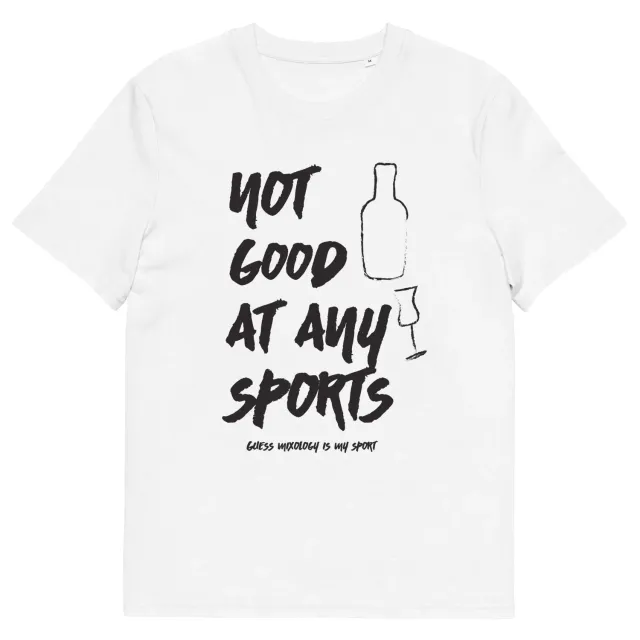 Bornholm Akvavit Not Good at Any Sports t-shirt økologisk