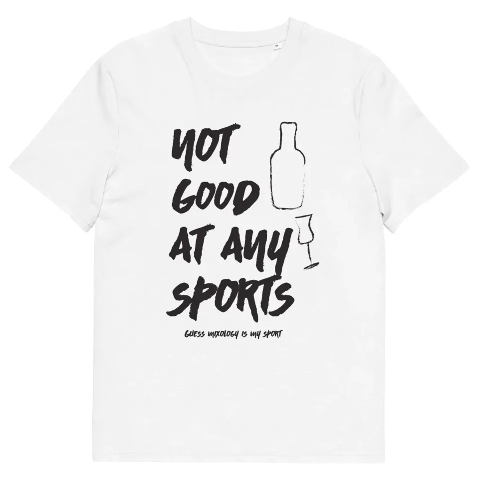 Bornholm Akvavit Not Good at Any Sports t-shirt økologisk