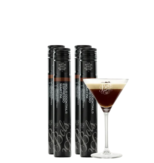 Bols Espresso Martini cocktail tubes 4x200ml