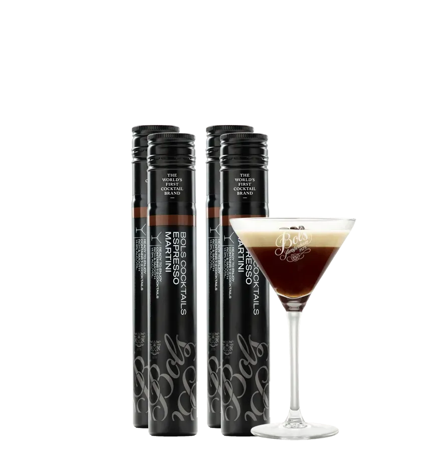 Bols Espresso Martini cocktail tubes 4x200ml