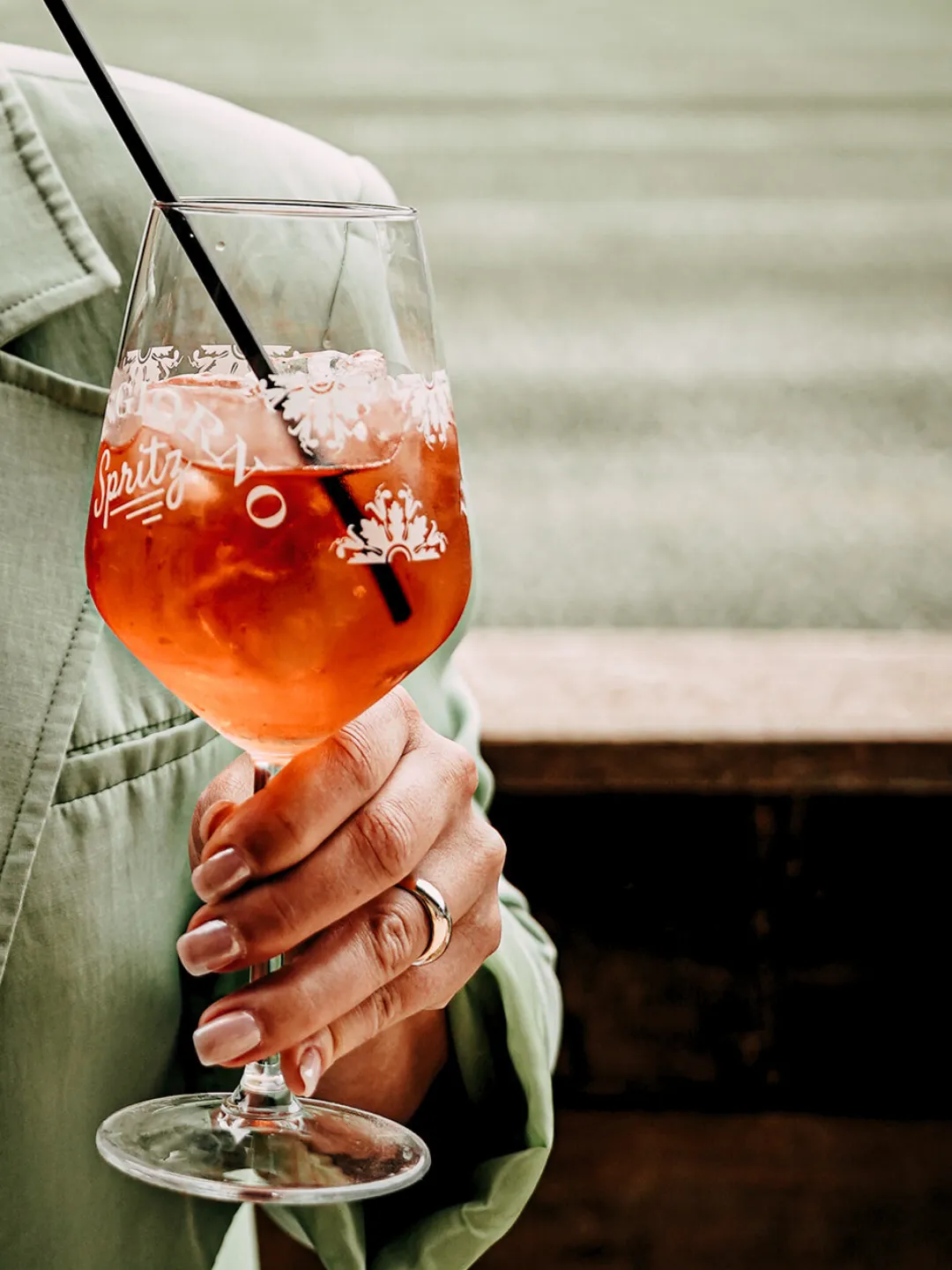 Bongiorno Spritz glas sæt til servering