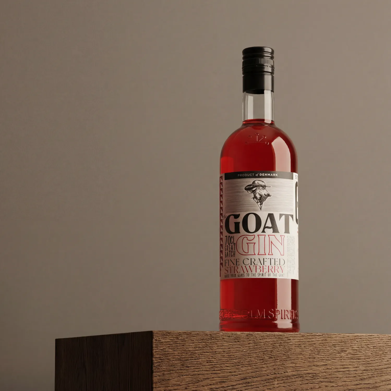 Bornholm Akvavit GOAT gin duo 2x70 cl London dry jordbær