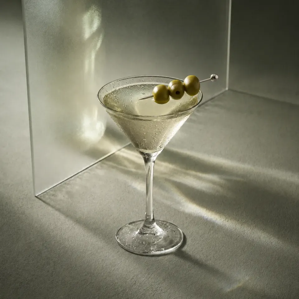Bols Dirty Martini cocktail klassisk salt