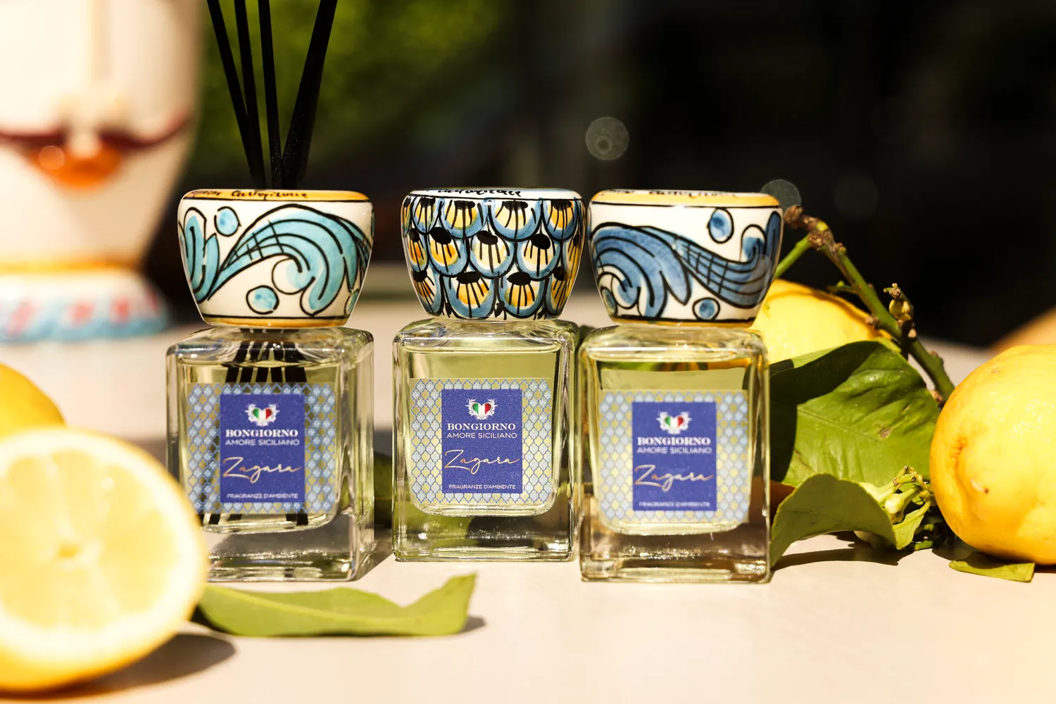 Bongiorno Zagaro design III hjemmeduft 100 ml