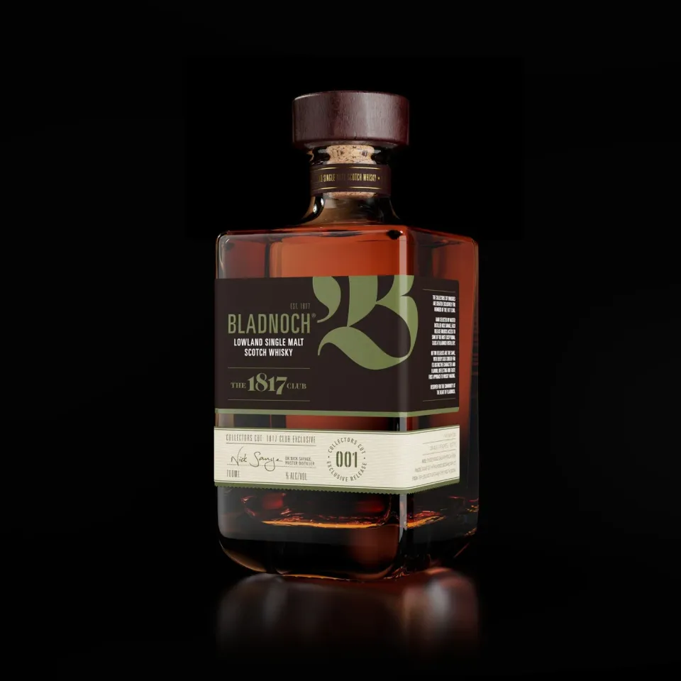 Bladnoch Collectors Cut 001 whisky orange wine cask