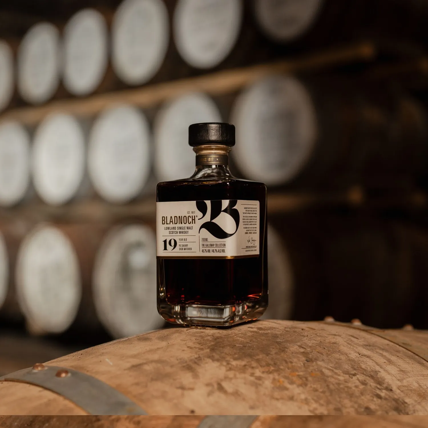 Bladnoch Galloway 19 Year Old single malt whisky PX-fad