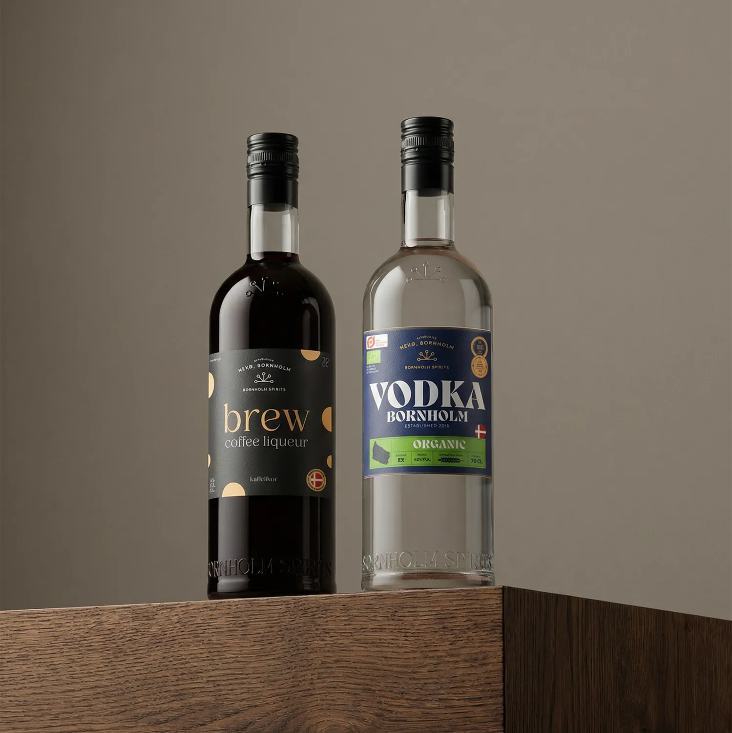 Bornholm Akvavit Espresso Martini cocktailsæt 2x70 cl