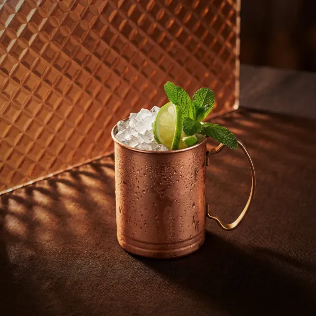 Bols Brown Cacao Mule cocktail chokolade
