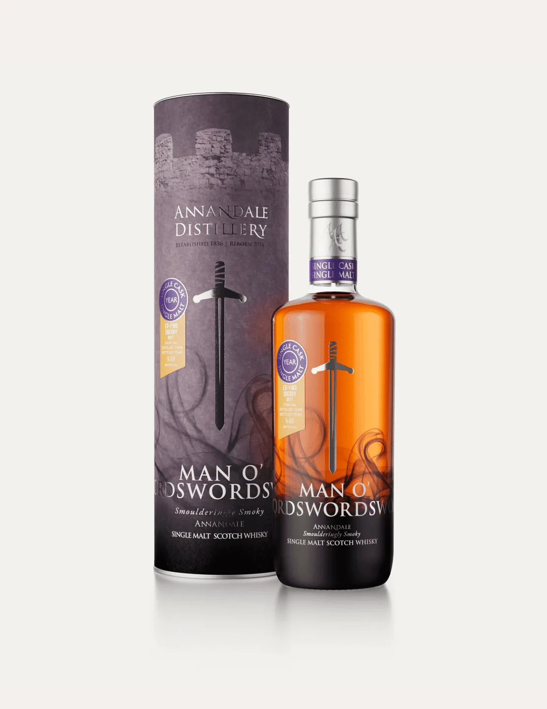 Annandale Man O’Sword 343 Ex-Fino whisky sherryfad