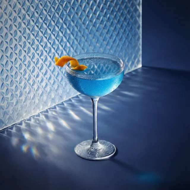 Bols Blue 1575 Blue Pegu likør citrus