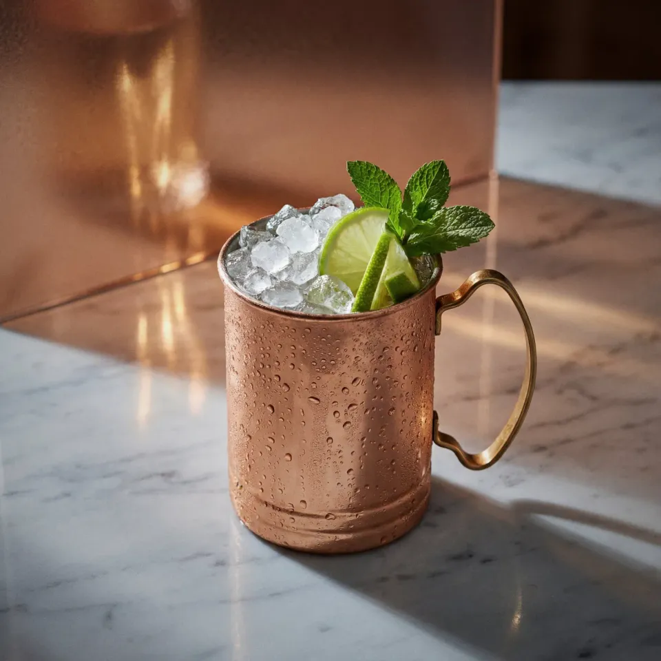 Bols Coconut Mule cocktail ingefær