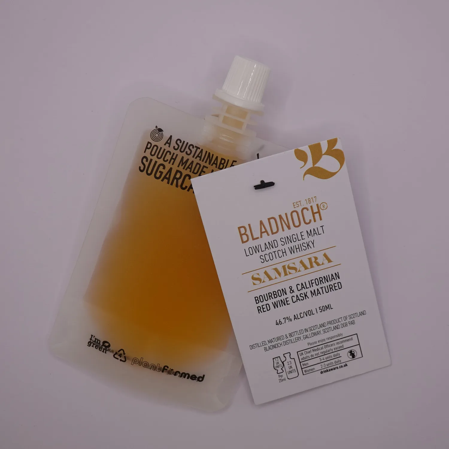 Bladnoch Samsara Dram whisky smagsprøve rødvin