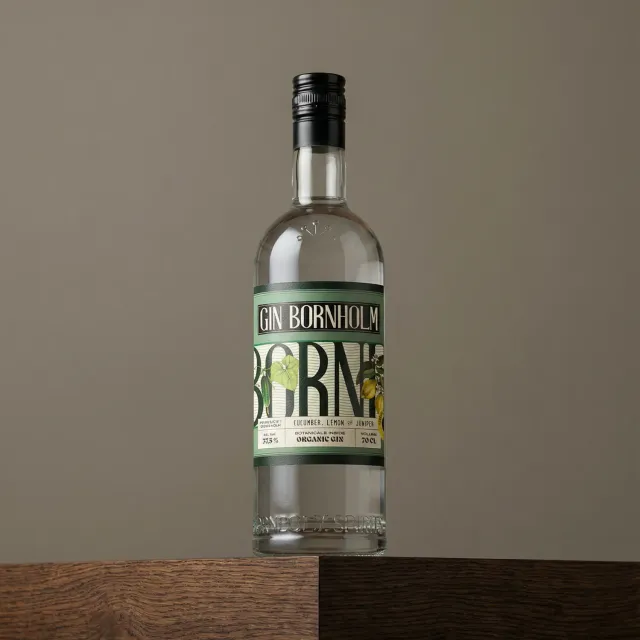Bornholm Akvavit Gin Bornholm Cucumber & Lemon gin 70 cl citron