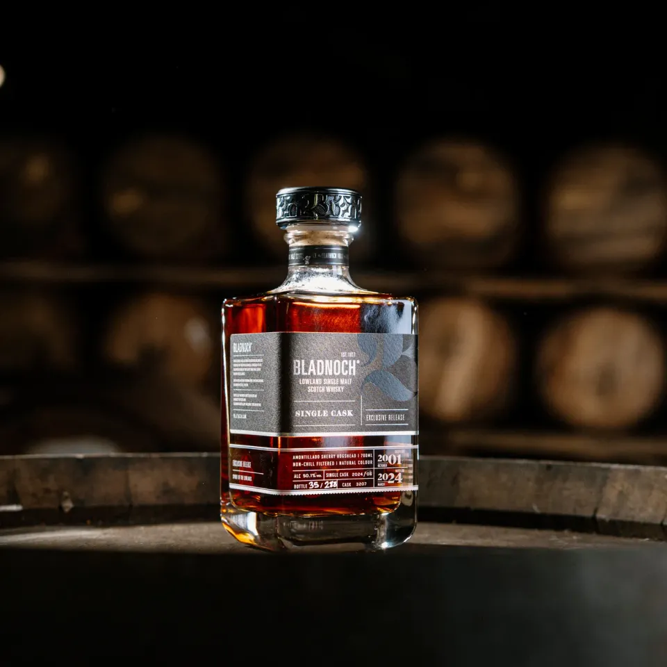 Bladnoch 22 års Amontillado Sherry whisky single cask