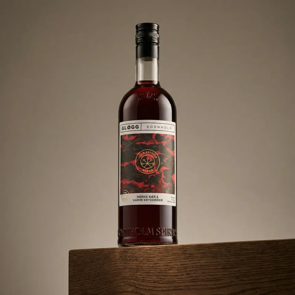 Bornholm Akvavit Gløggpakken gløgg rød og hvid julesæt