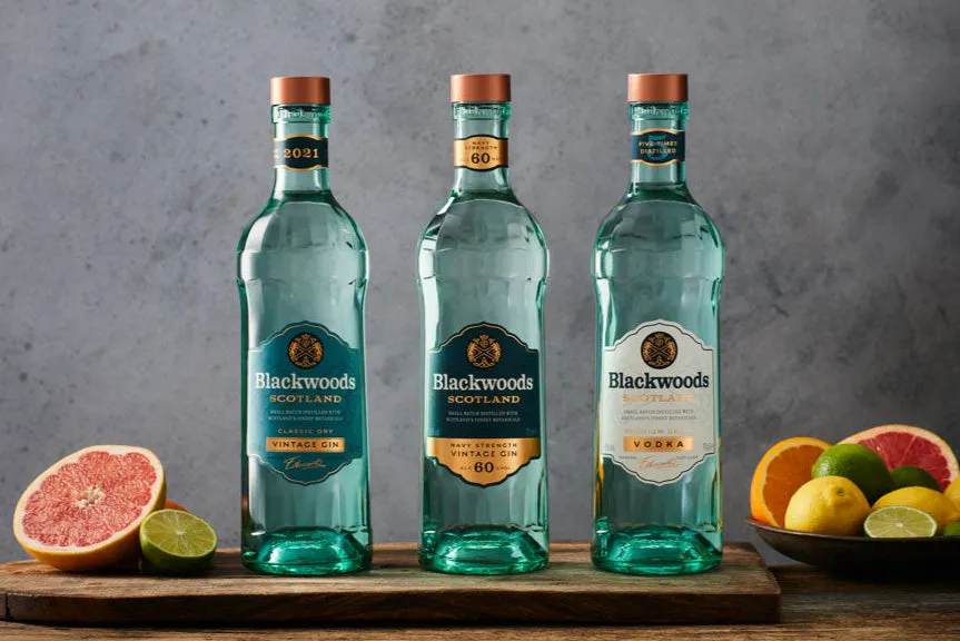Blackwoods Classics Trio ginsæt 3x70 cl gave