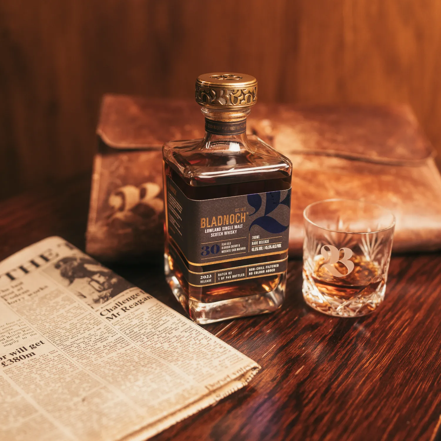 Bladnoch 30 Year Old single malt whisky oloroso moscatel
