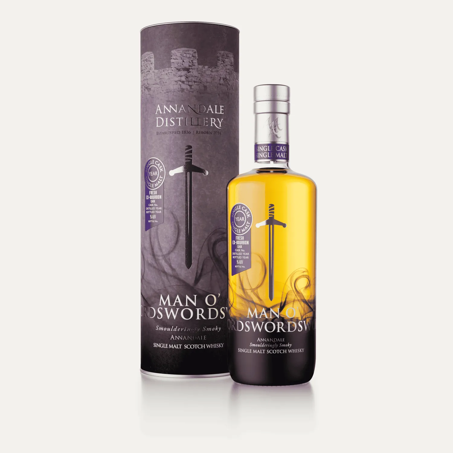 Annandale Man O'Sword 881 whisky fresh ex-bourbon