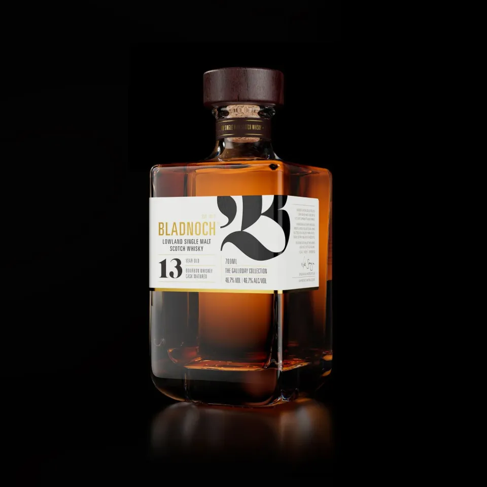 Bladnoch Galloway 13 Year Old single malt whisky bourbonfad