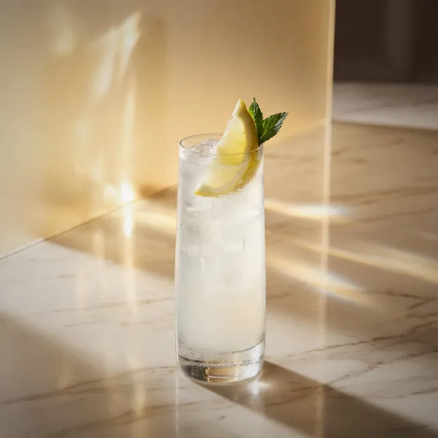 Bols Elderflower Collins cocktail hyldeblomst