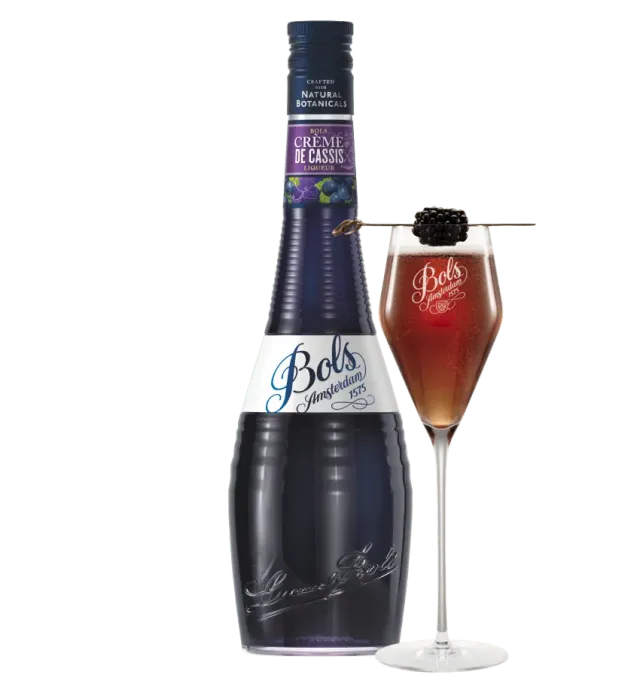 Bols Crème de Cassis likør sort solbær