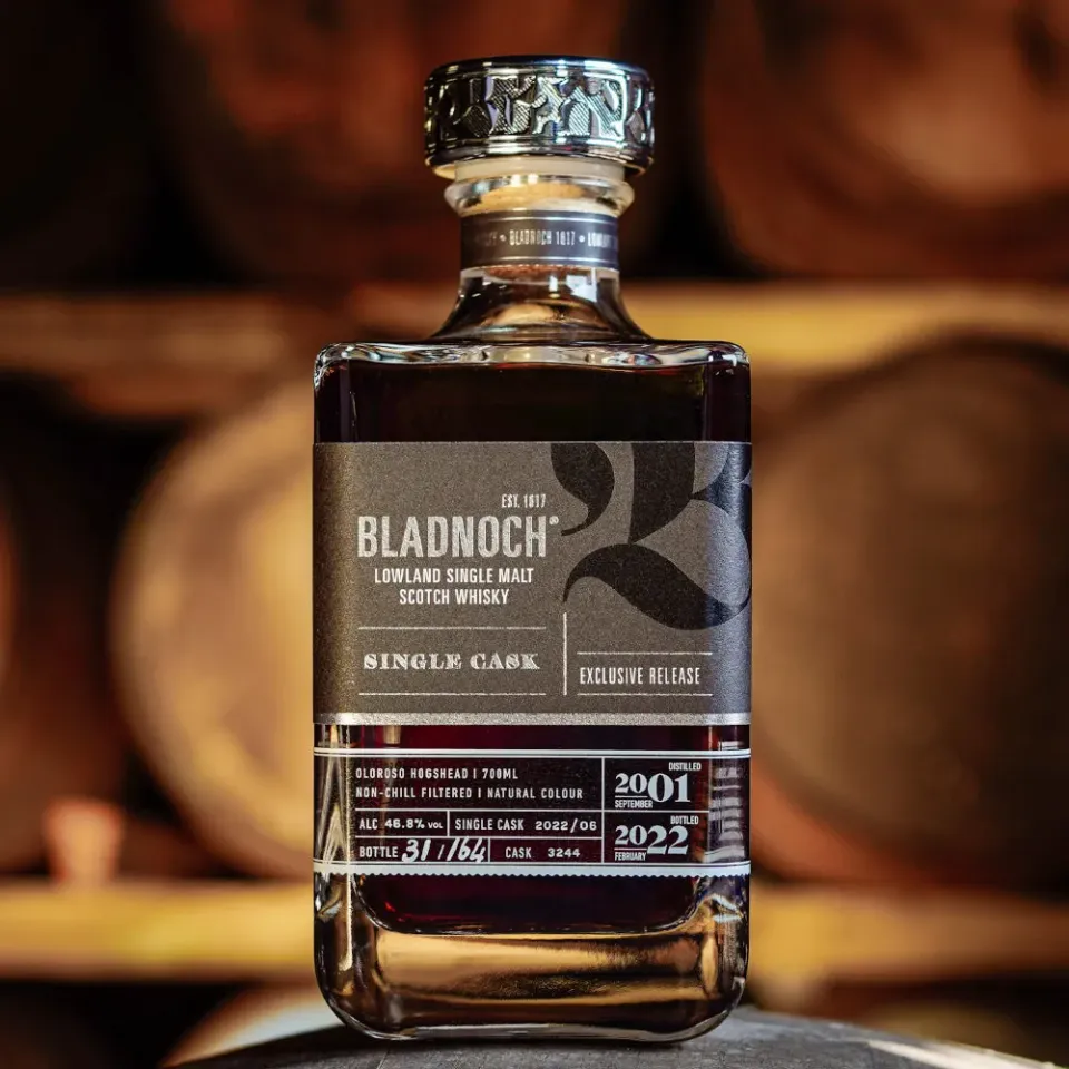 Bladnoch Single Cask 2022/06 whisky oloroso fadstyrke