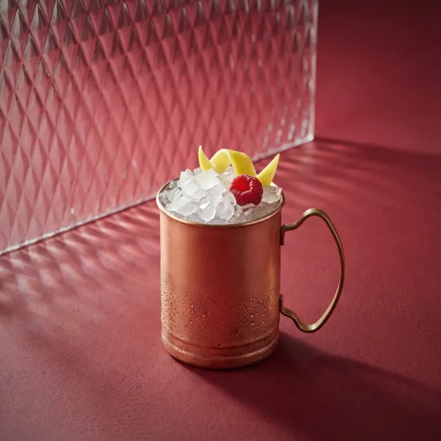 Bols Raspberry Mule cocktail hindbær ingefær