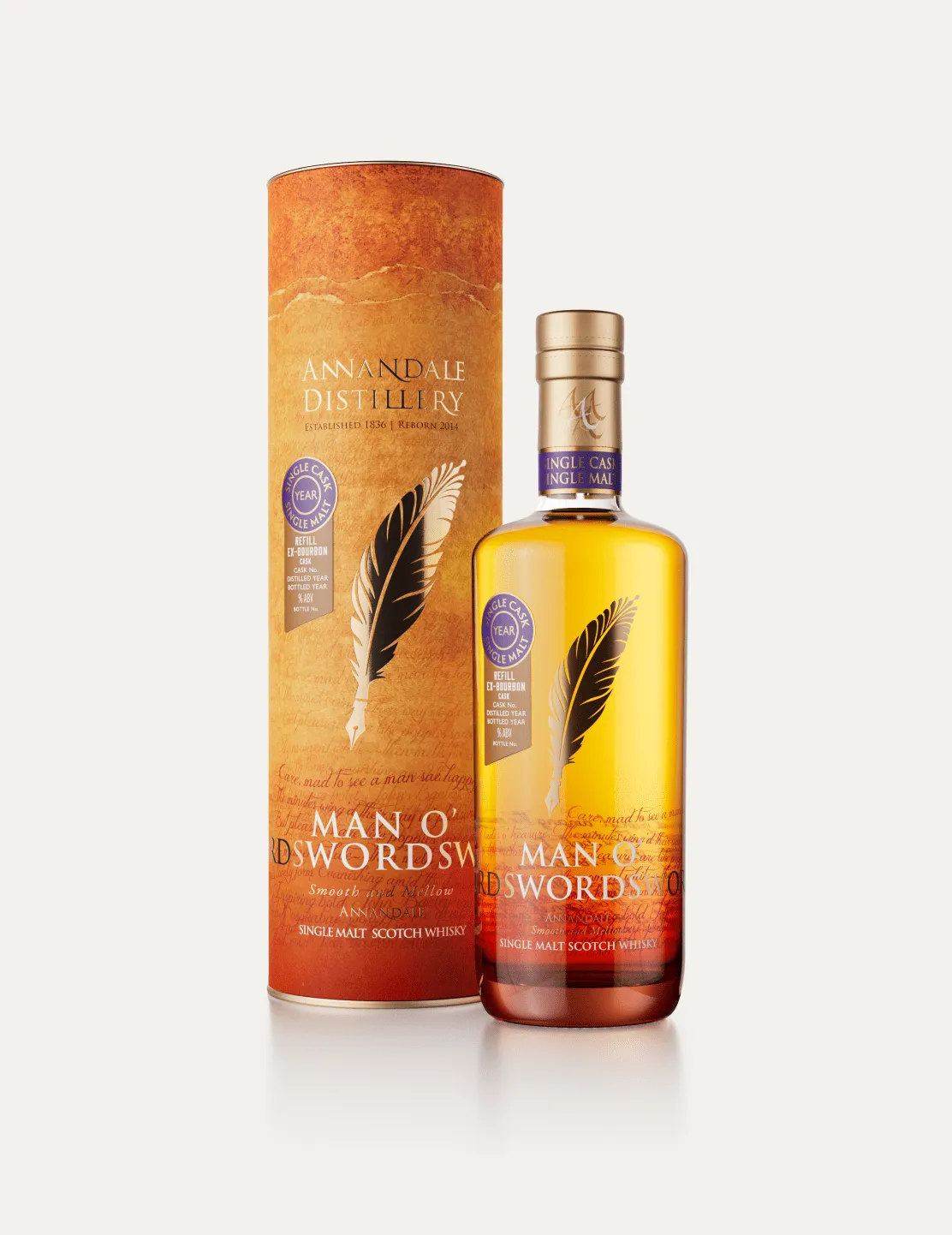 Annandale Man O'Words 1048 whisky refill ex-bourbon mild