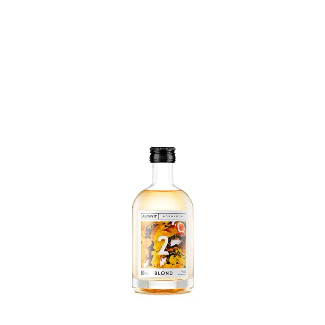 Bornholm Akvavit BLOND gylden akvavit 5 cl kommen