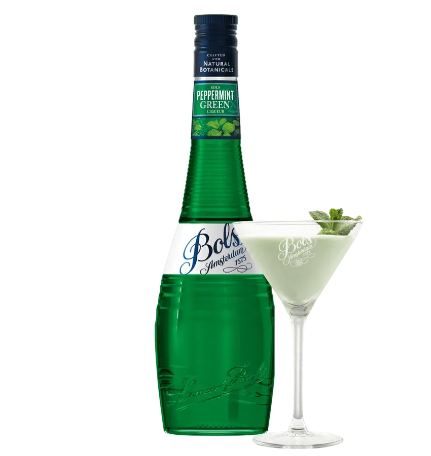 Bols Peppermint Green likør grøn mynte