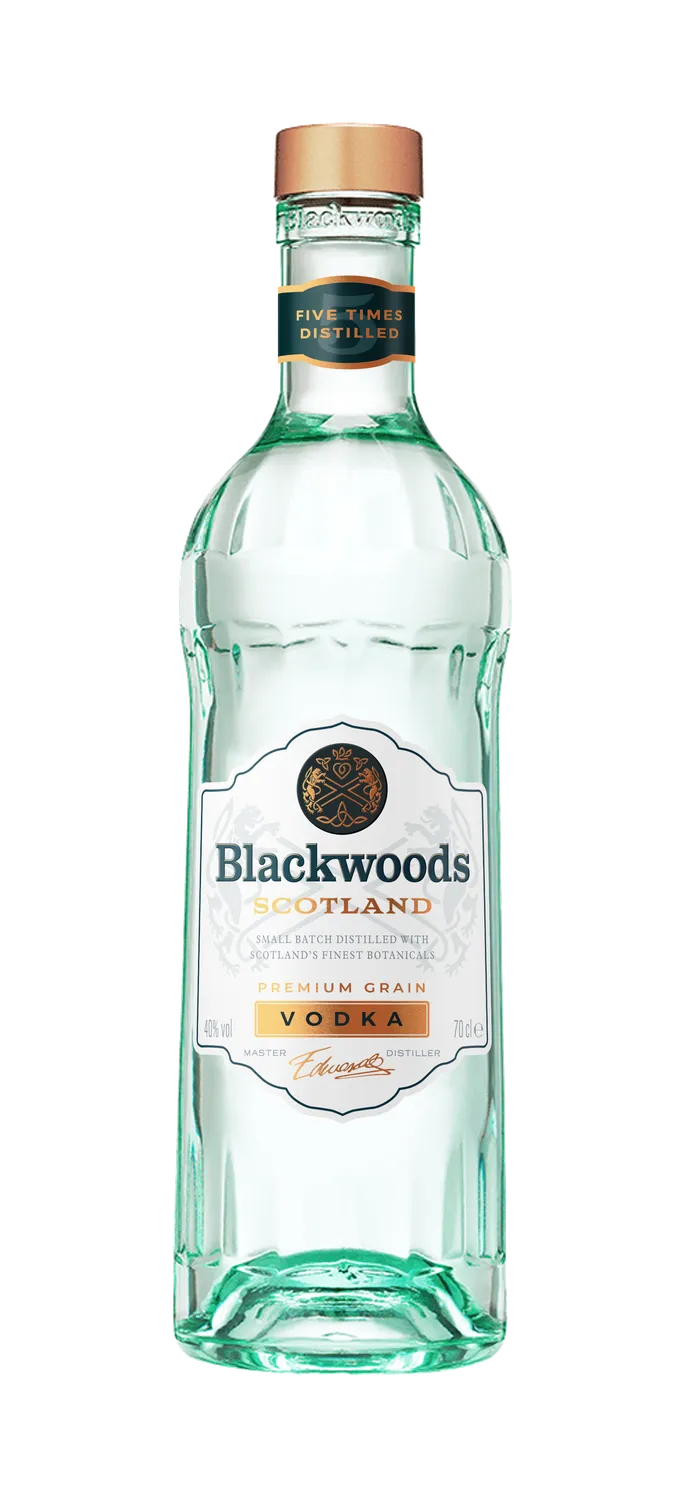 Blackwoods Botanical vodka 5x destilleret citrus