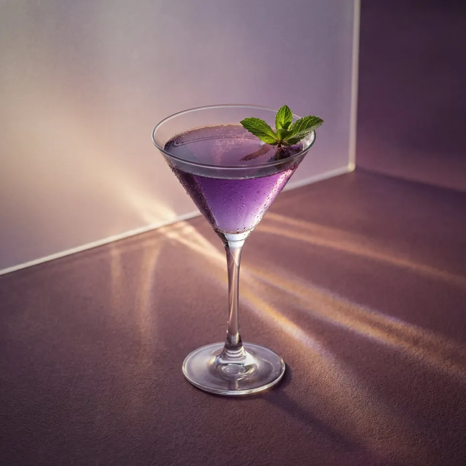 Bols Shades of Grey cocktail mynte