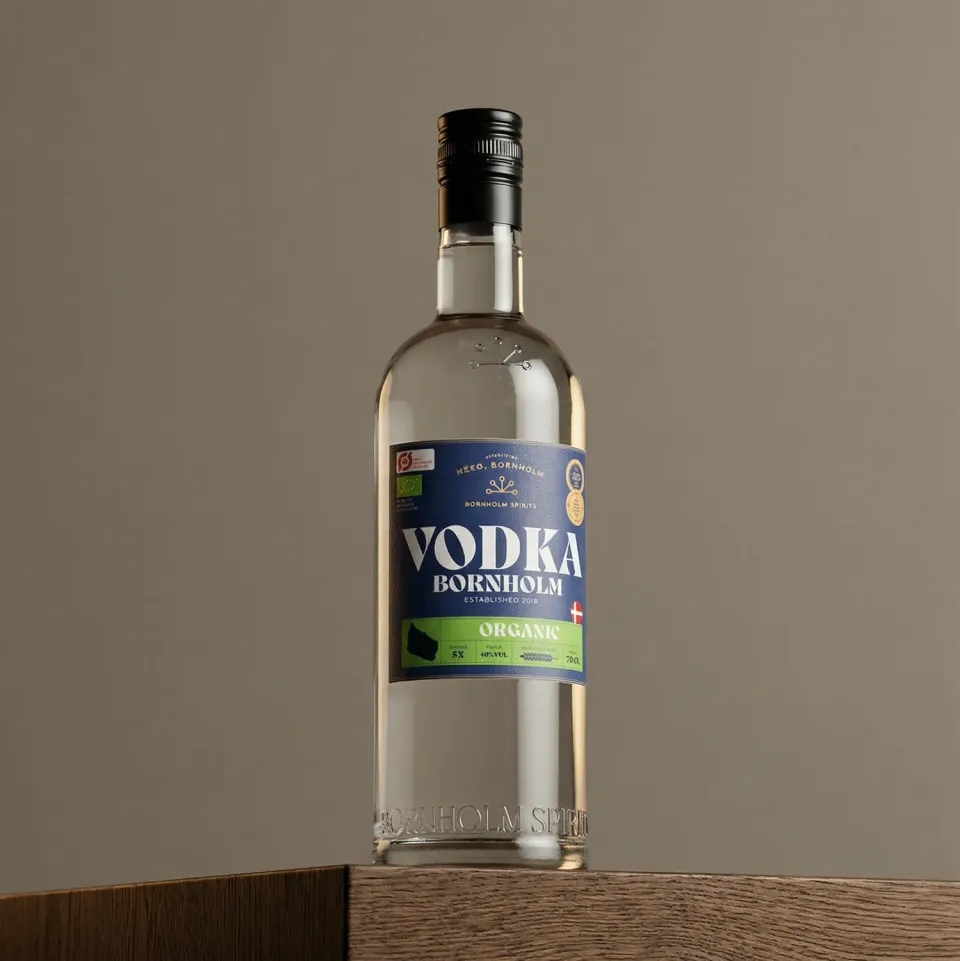 Bornholm Akvavit Vodka vodka 70 cl økologisk