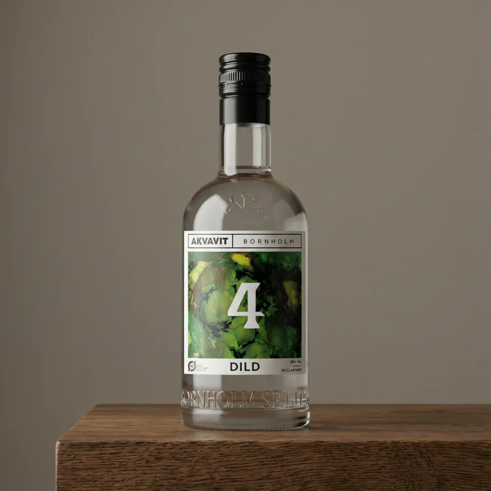 Bornholm Akvavit Dild akvavit 50 cl fisk og citrus