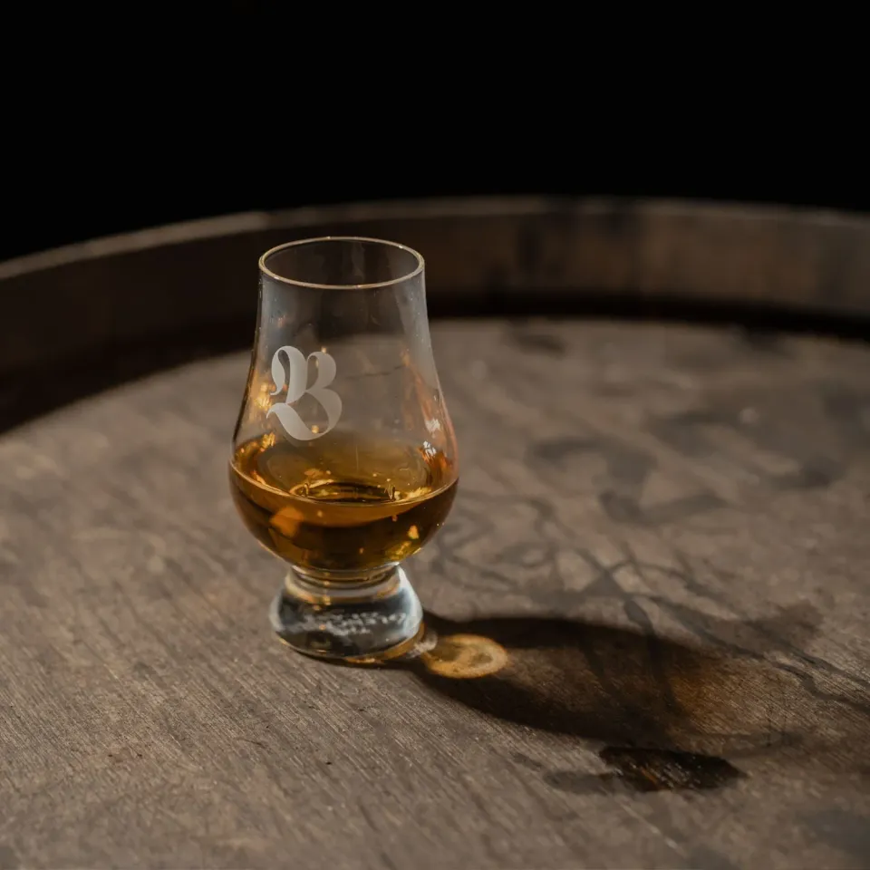 Bladnoch Glencairn whiskyglas smageglas krystal