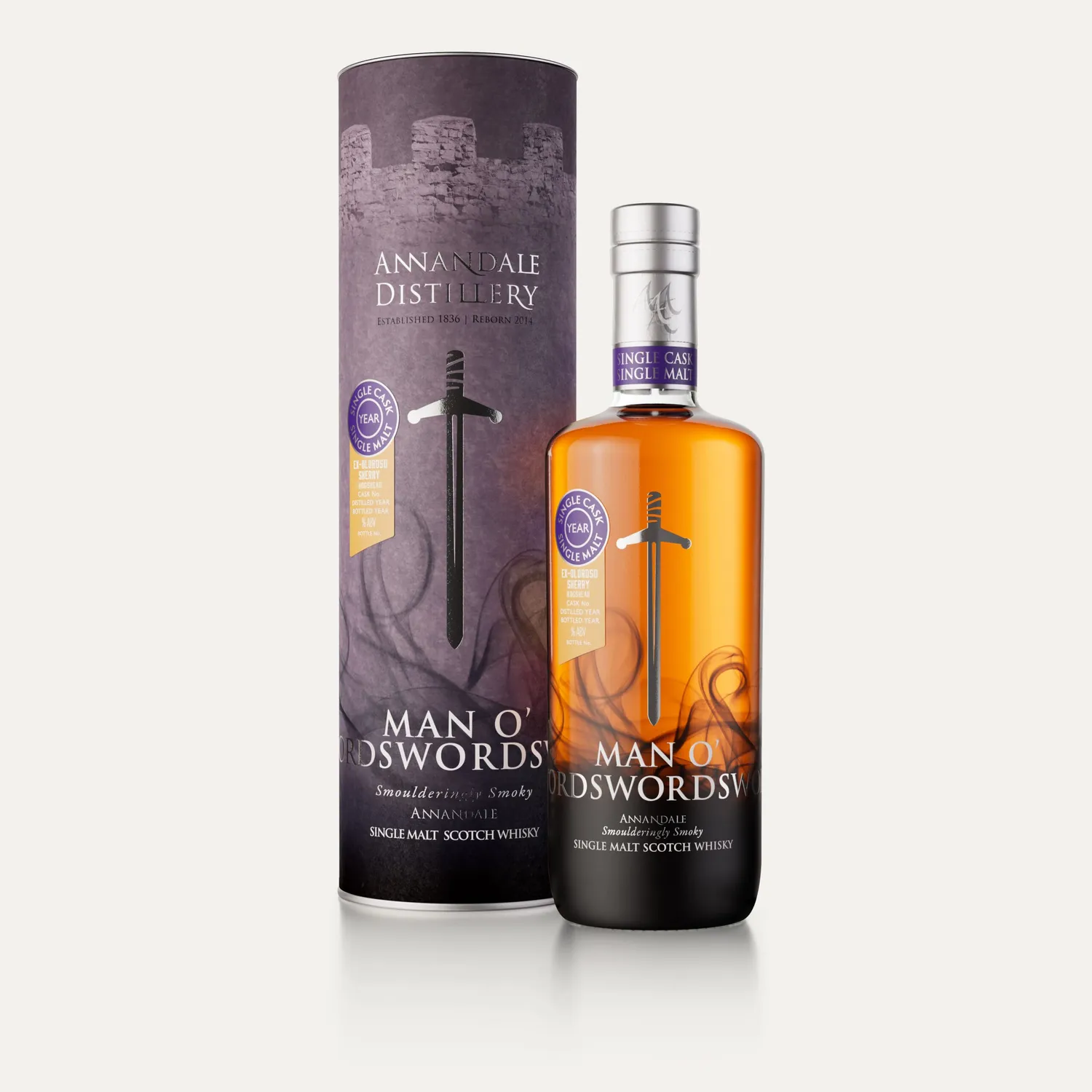 Annandale Man O Sword 519 ex-oloroso whisky sherryfad