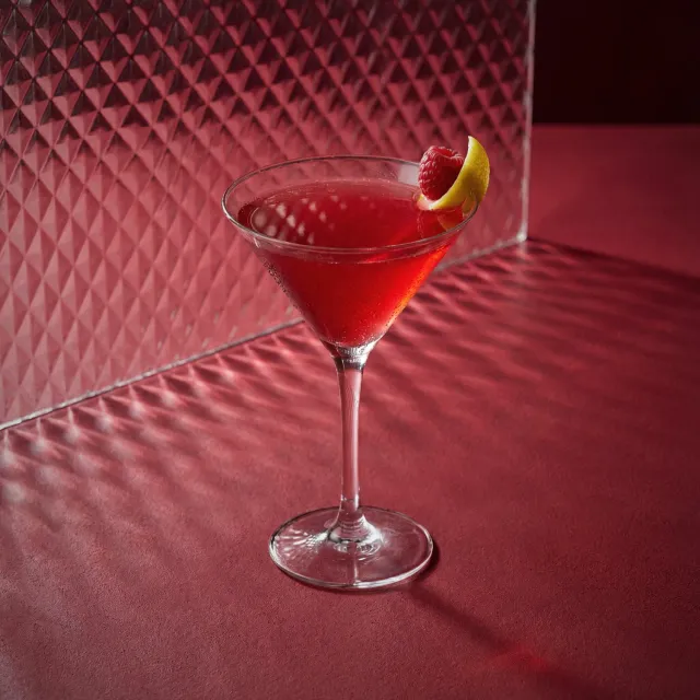 Bols Raspberry Martini cocktail hindbær vodka