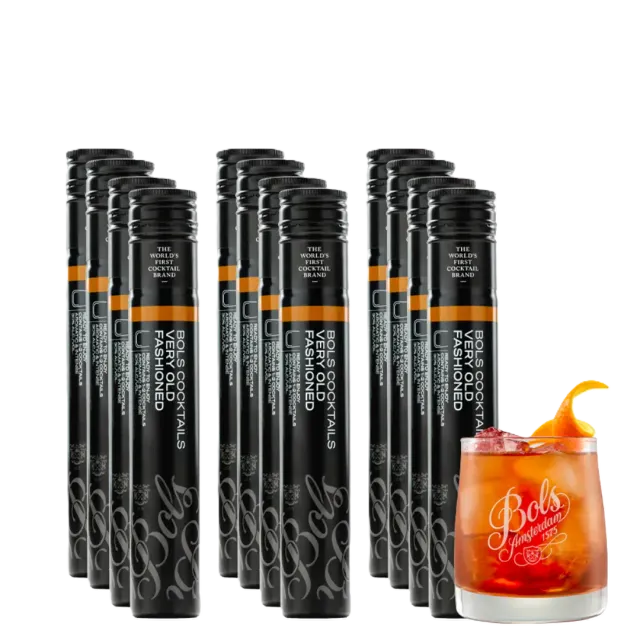 Bols Very Old Fashioned tubes cocktail 12-pak