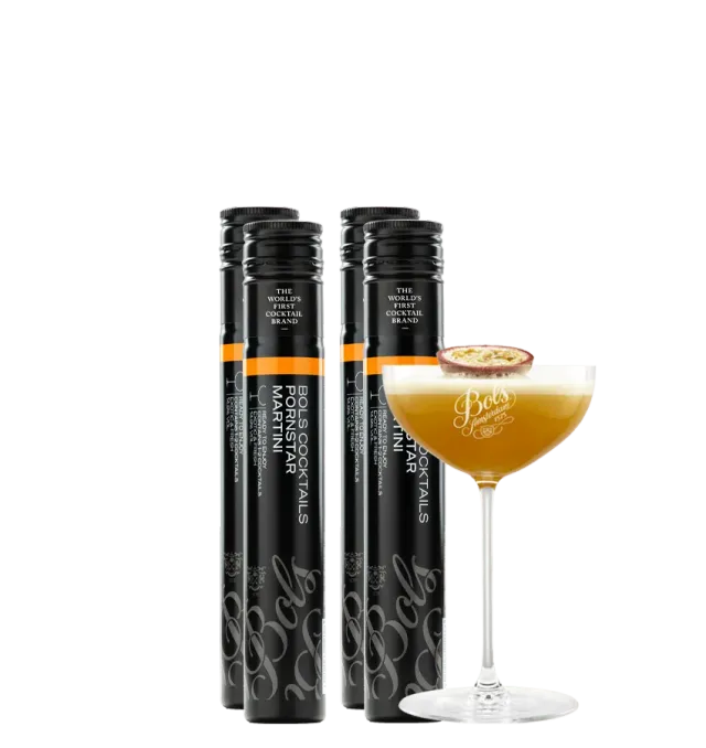 Bols Pornstar Martini cocktail tubes 4x200ml