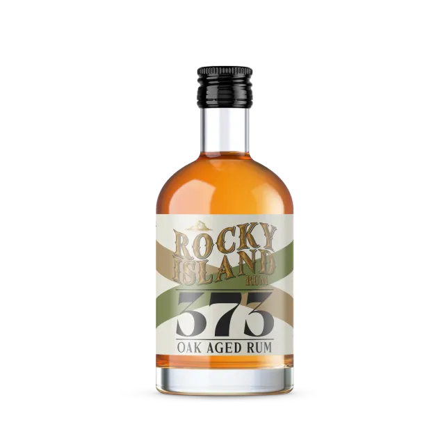 Bornholm Akvavit Rocky Island 373 rom 5 cl fadlagret