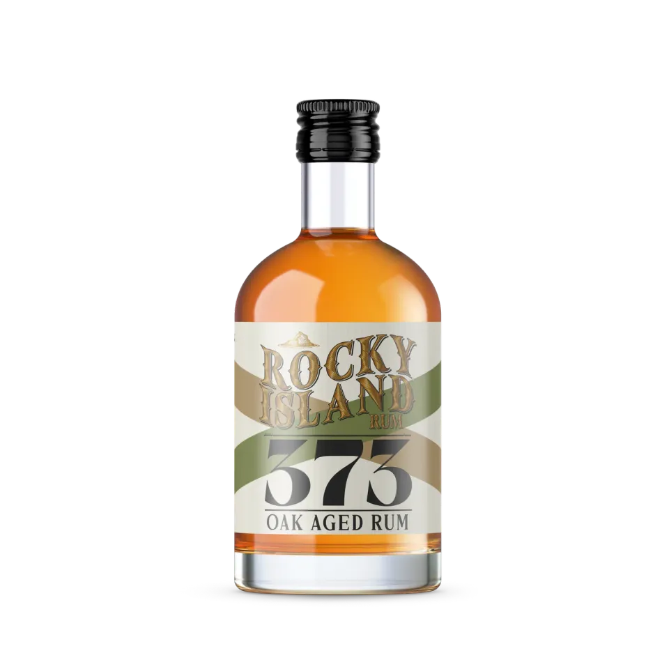 Bornholm Akvavit Rocky Island 373 rom 5 cl fadlagret