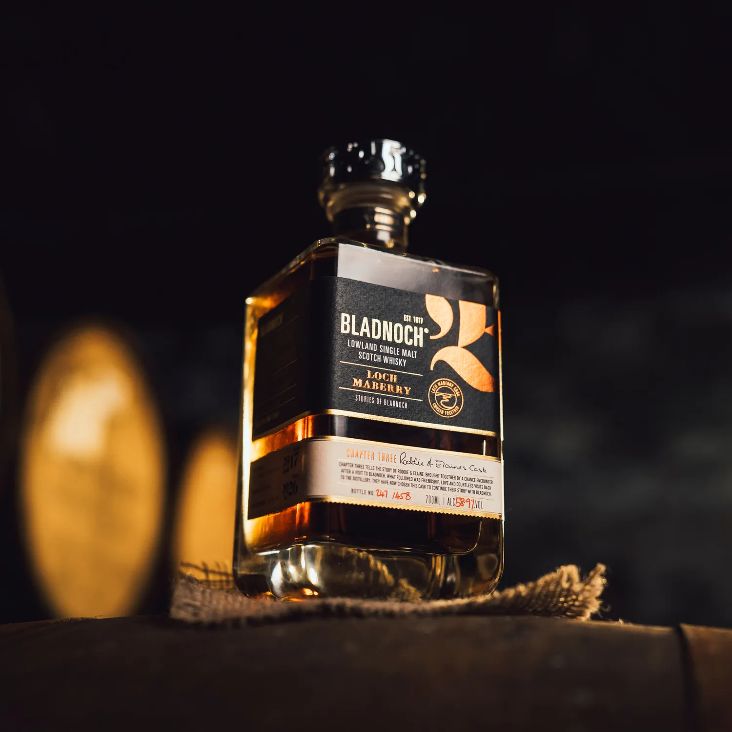 Bladnoch Loch Maberry Chapter Three whisky cognacfad