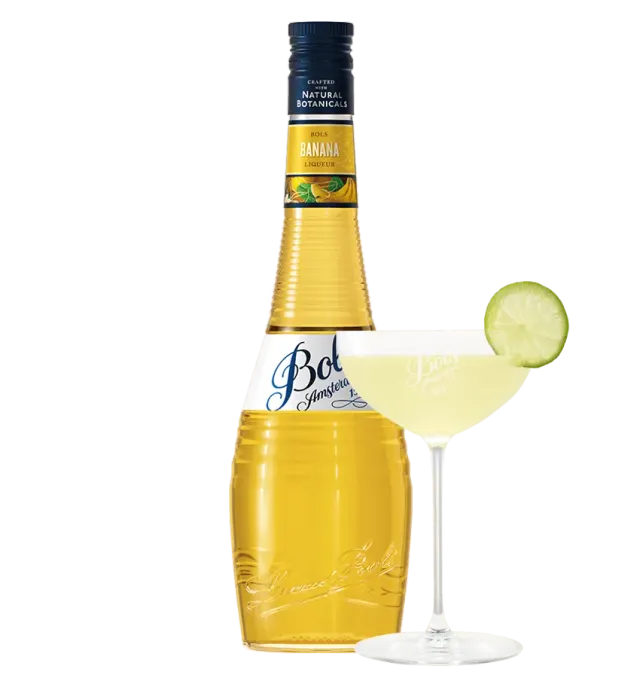 Bols Banana likør med moden banan