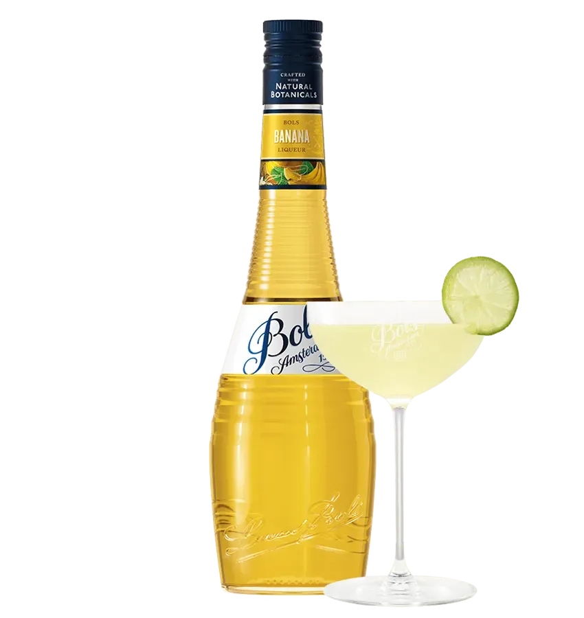 Bols Banana likør med moden banan